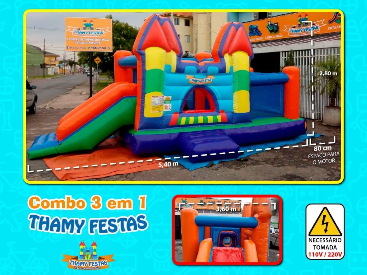 Combo 3 em 1 Thamy Festas