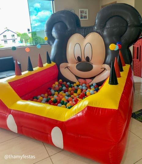 Piscina de Bolinhas Baby Mickey