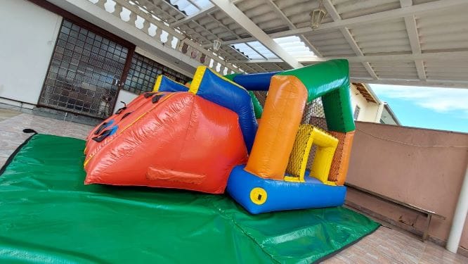 Piscina de Bolinhas inflável 3 em 1